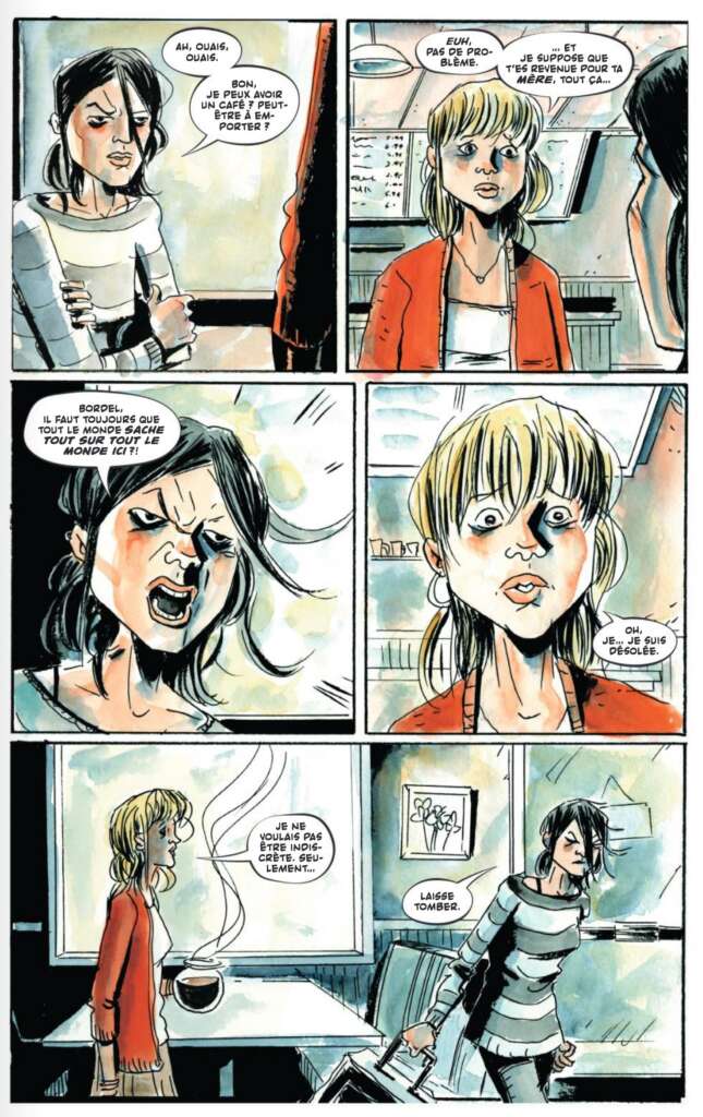 Planche 8 du comics Minor Arcana