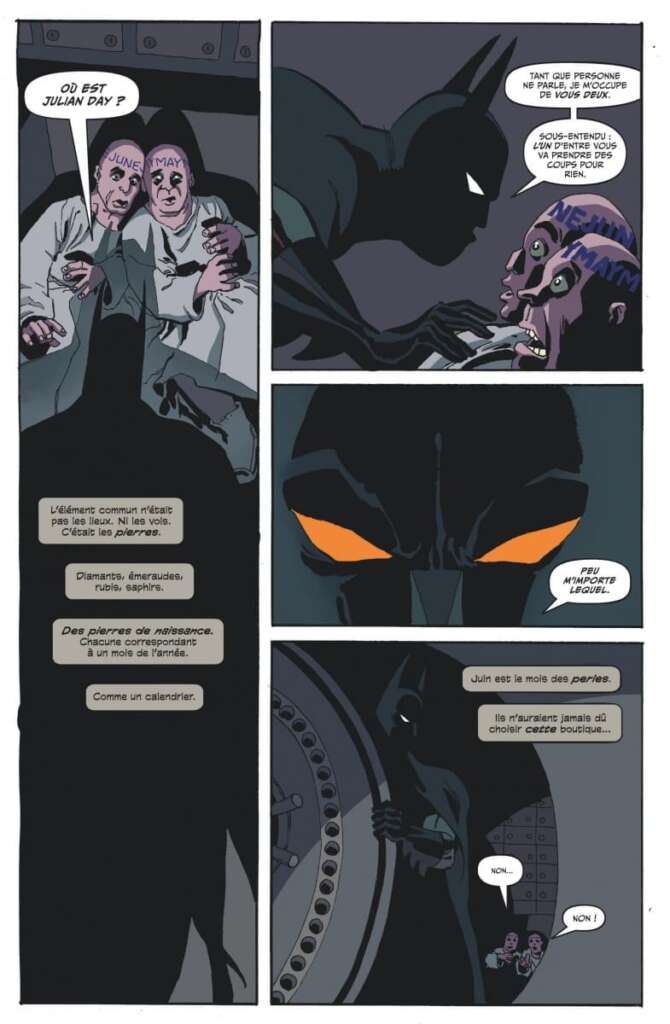 Planche 9 du comics Batman Le Dernier Halloween