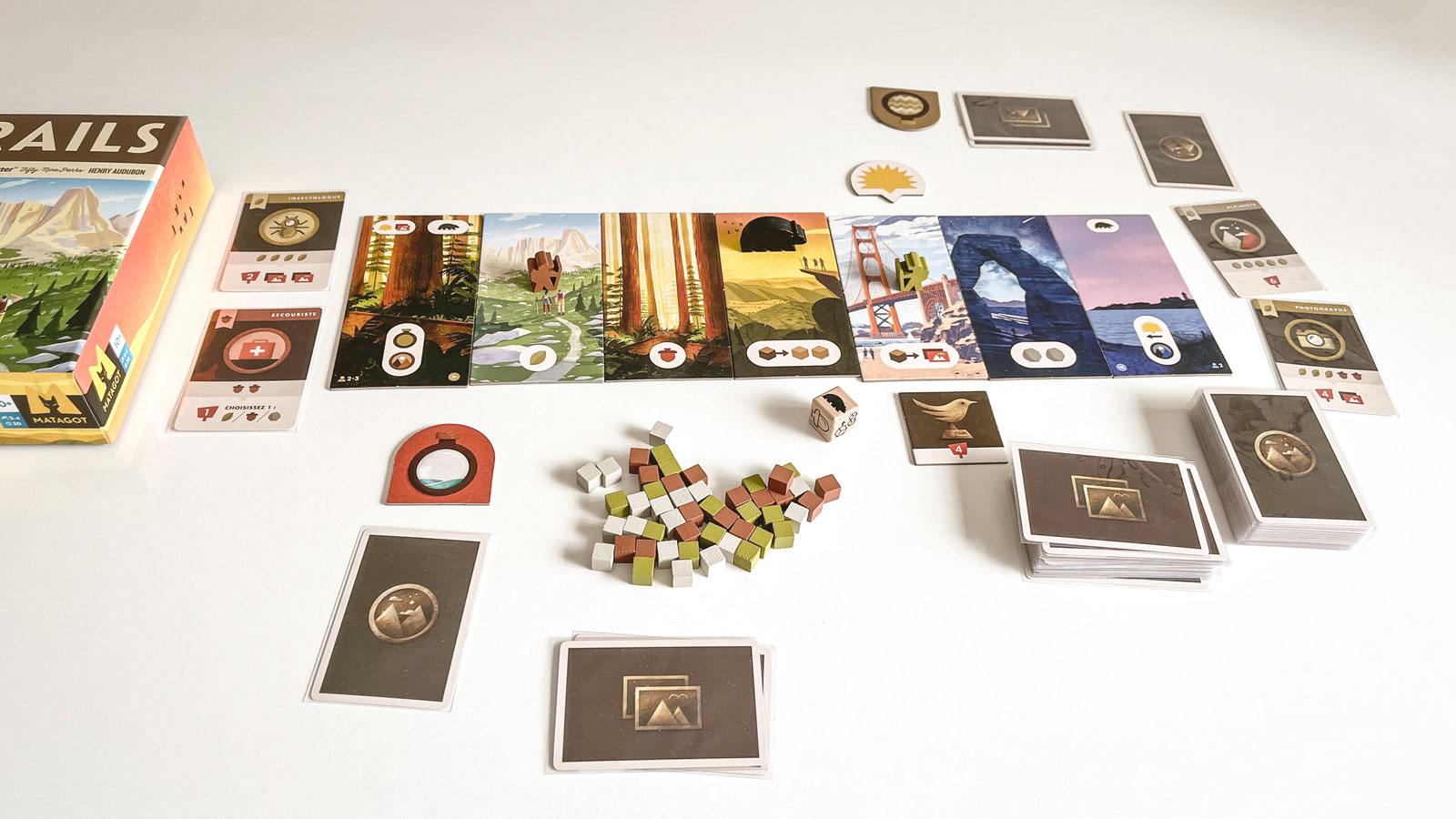 Trails visuel d'ensemble du jeu