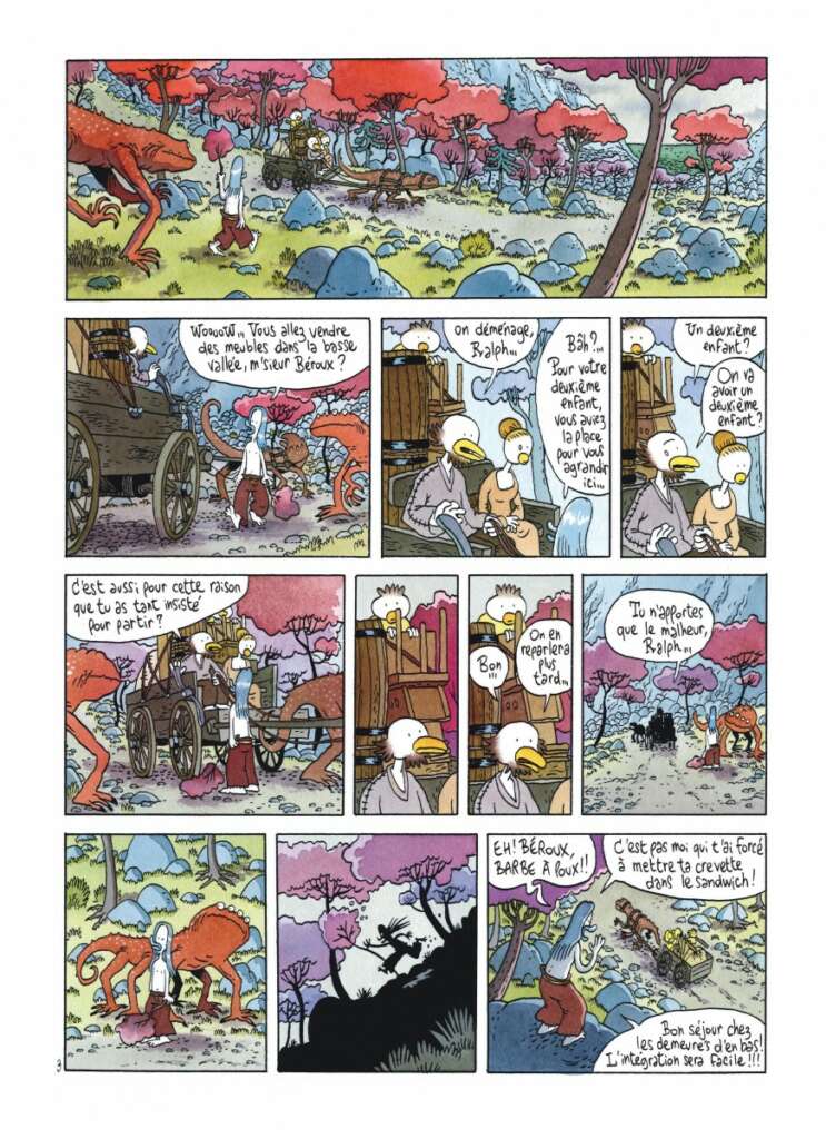 Ralph Azham exerçant son premier pouvoir dans une planche issue du tome 1