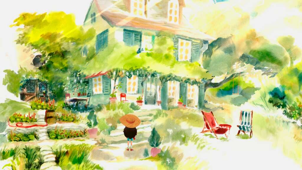 Dessin de la maison dans le jeu vidéo Dordogne